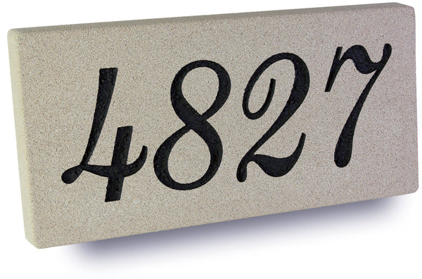 Stone Mailbox Numbers | Build- A-Stone