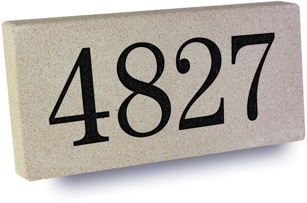 Stone House Numbers | Build-a-Stone