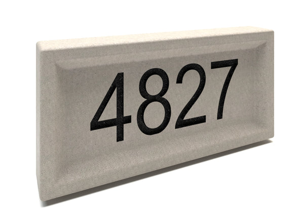 Recessed Address Stones