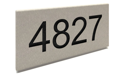 Customized Slate Address Markers