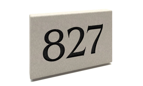 Customized Slate Address Markers
