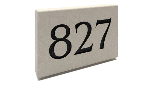 Customized Slate Address Markers