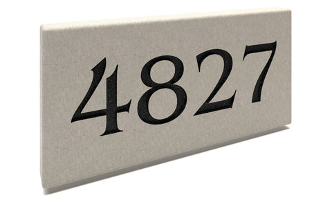 Customized Slate Address Markers