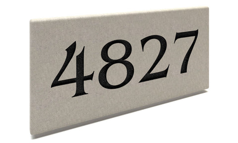 Customized Slate Address Markers