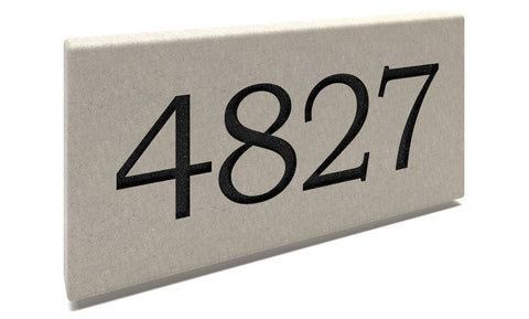 Customized Slate Address Markers