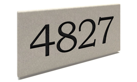 Customized Slate Address Markers