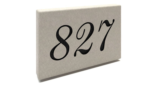 Customized Slate Address Markers