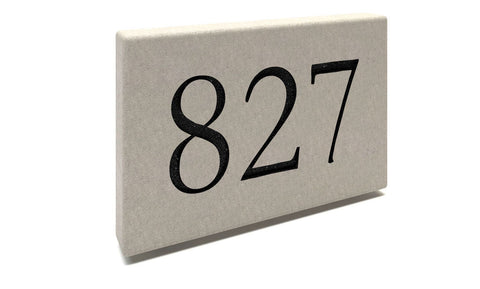 Customized Slate Address Markers