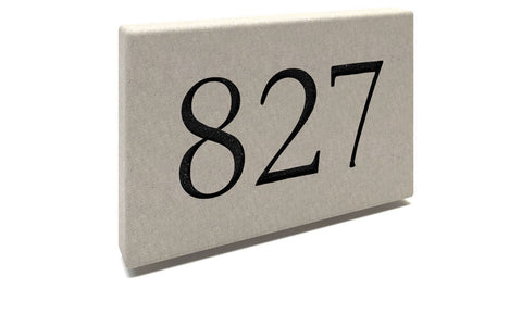 Customized Slate Address Markers