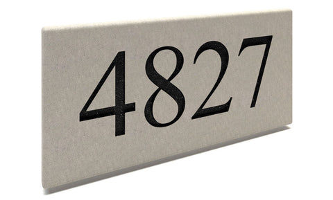 Customized Slate Address Markers