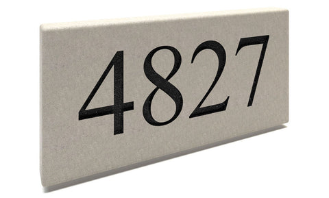 Customized Slate Address Markers