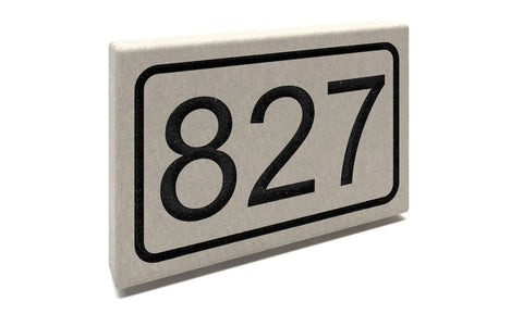 Customized Slate Address Markers