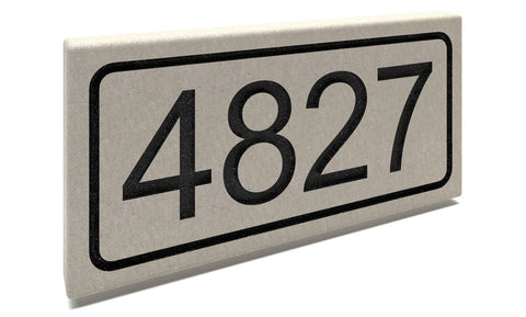 Customized Slate Address Markers