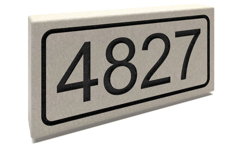 Customized Slate Address Markers