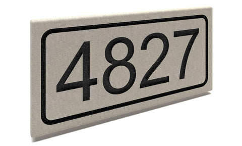 Customized Slate Address Markers