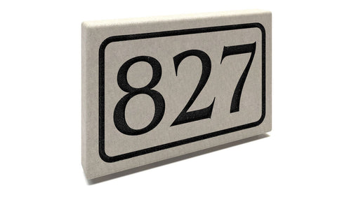 Customized Slate Address Markers