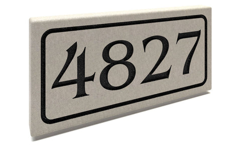 Customized Slate Address Markers