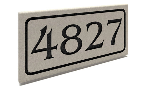 Customized Slate Address Markers