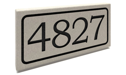 Customized Slate Address Markers