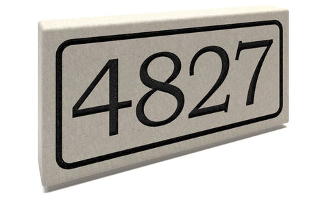 Customized Slate Address Markers