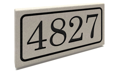 Customized Slate Address Markers