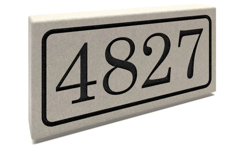 Customized Slate Address Markers