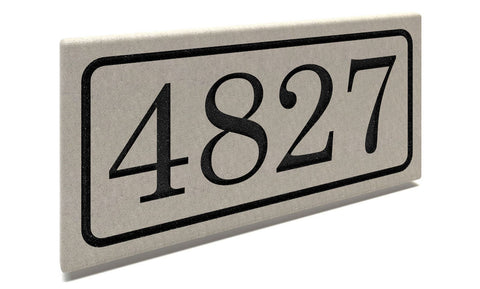 Customized Slate Address Markers