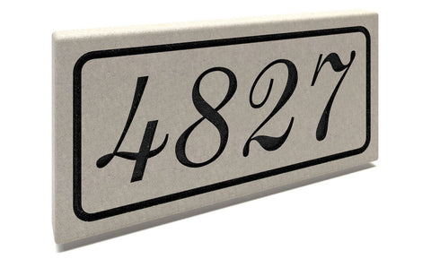 Customized Slate Address Markers