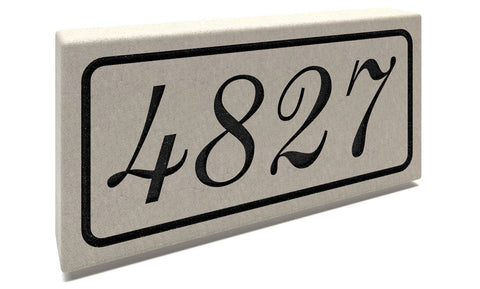Customized Slate Address Markers