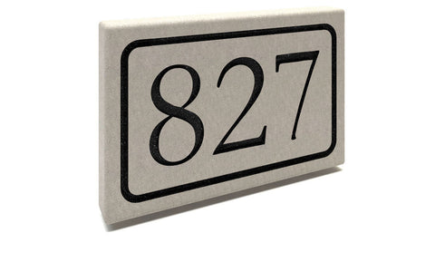 Customized Slate Address Markers