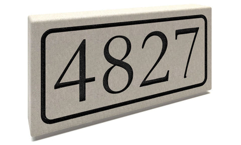 Customized Slate Address Markers