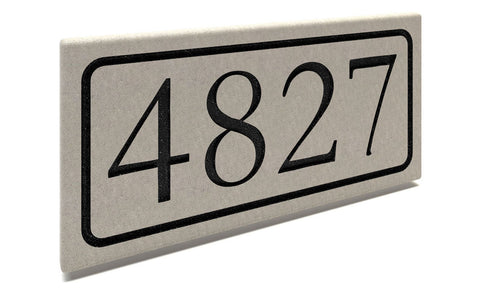 Customized Slate Address Markers