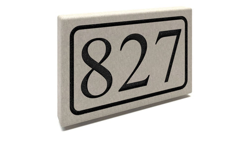 Customized Slate Address Markers