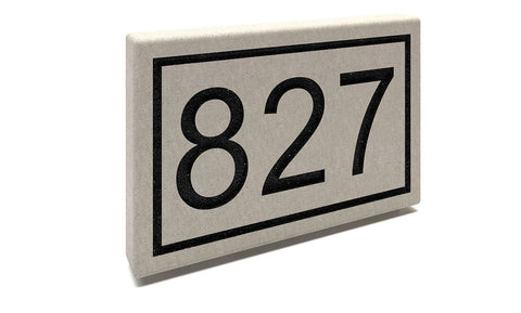 Customized Slate Address Markers