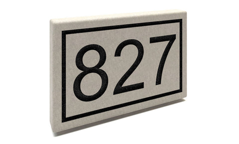 Customized Slate Address Markers