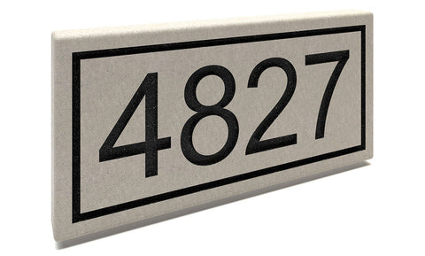 Customized Slate Address Markers