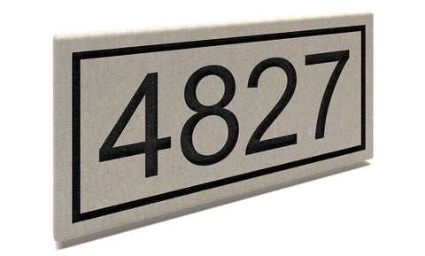 Customized Slate Address Markers