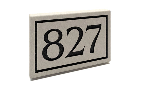 Customized Slate Address Markers