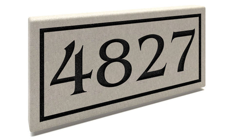 Customized Slate Address Markers