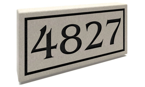 Customized Slate Address Markers