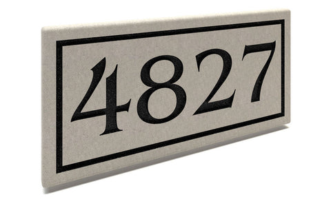 Customized Slate Address Markers