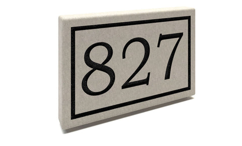Customized Slate Address Markers