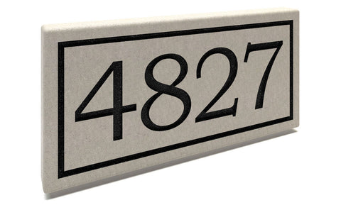 Customized Slate Address Markers