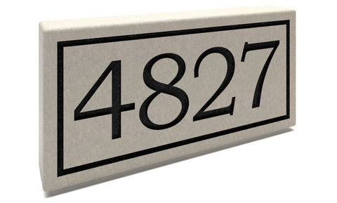 Customized Slate Address Markers