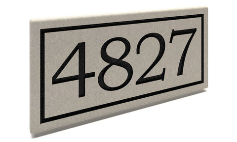 Customized Slate Address Markers