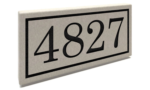Customized Slate Address Markers