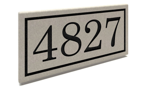 Customized Slate Address Markers