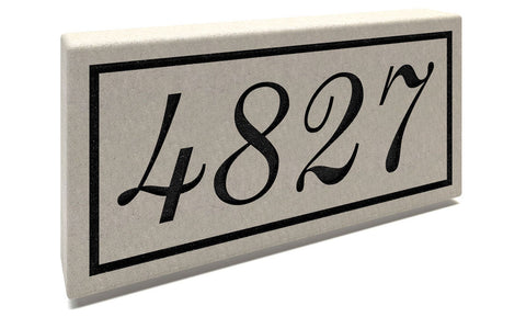 Customized Slate Address Markers