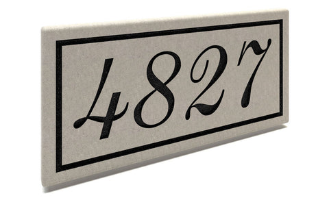 Customized Slate Address Markers