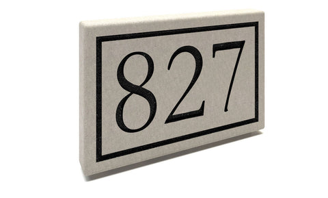 Customized Slate Address Markers